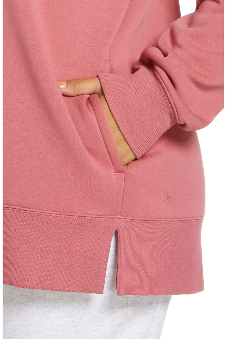 Amazing Crewneck Sweatshirt, Alternate, color, PINK MAUVE