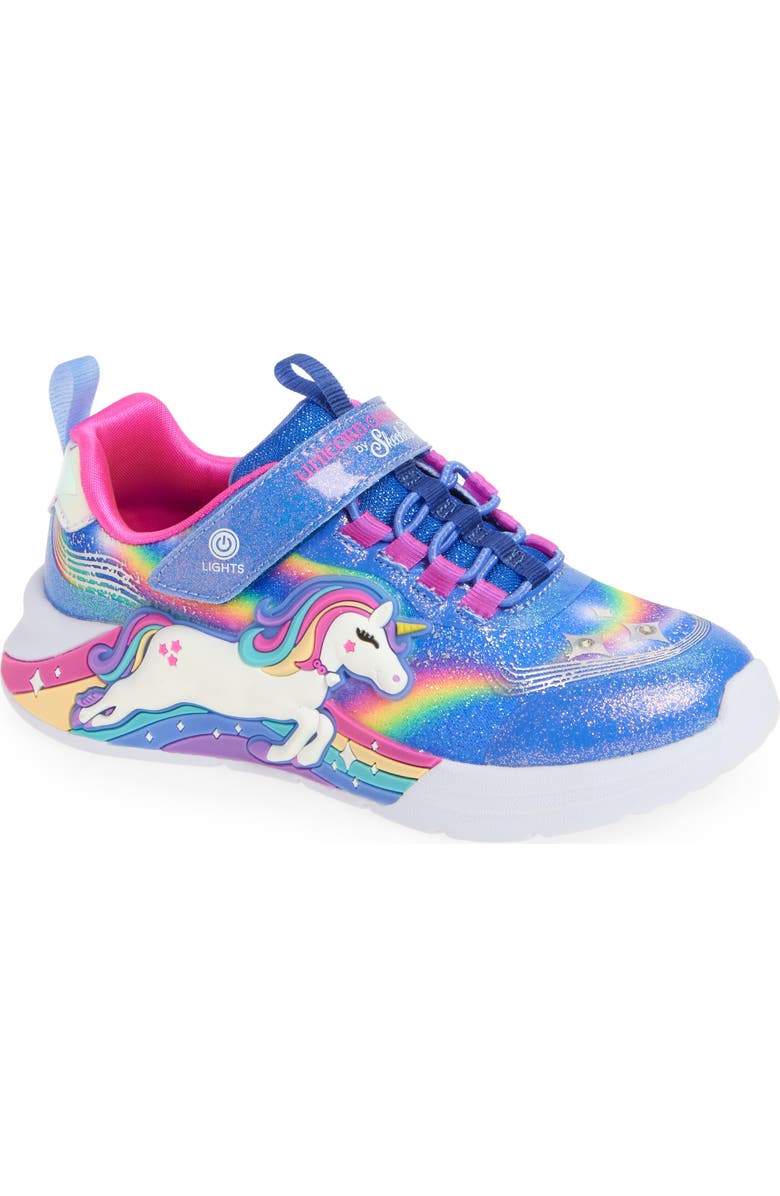 SKECHERS Unicorn Chaser Sneaker, Main, color, Blue/ Multi