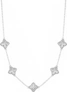 Adornia Mother of Pearl Station Necklace