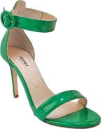 L'AGENCE Rosette Ankle Strap Sandal