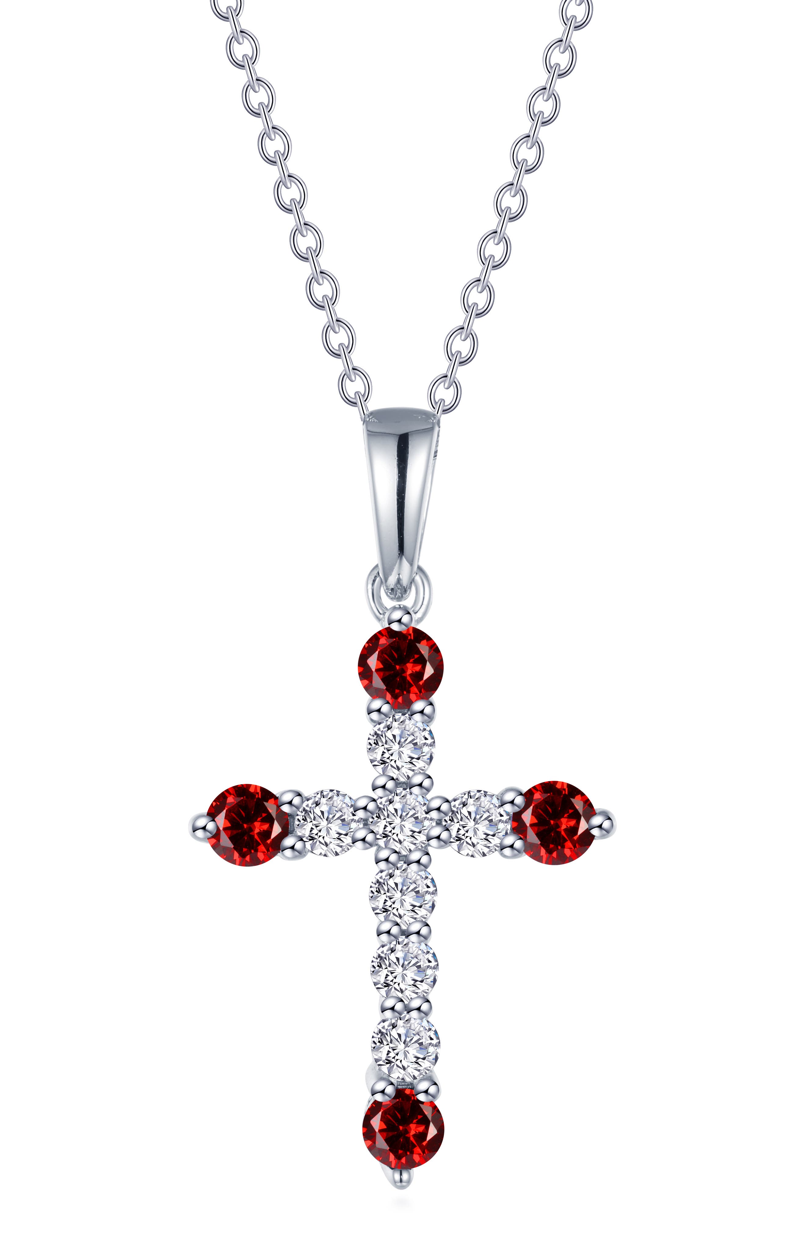 GARNET/ WHITE