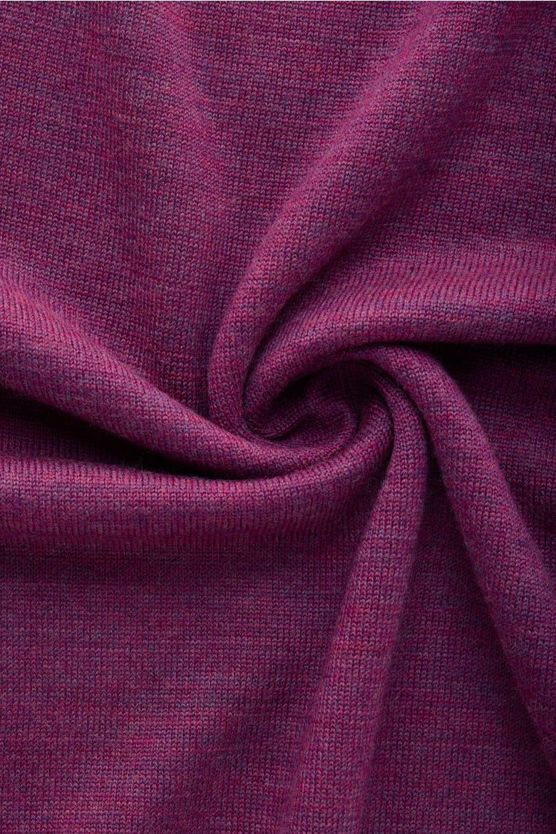 Wool Crewneck Sweater, Alternate, color, Purple