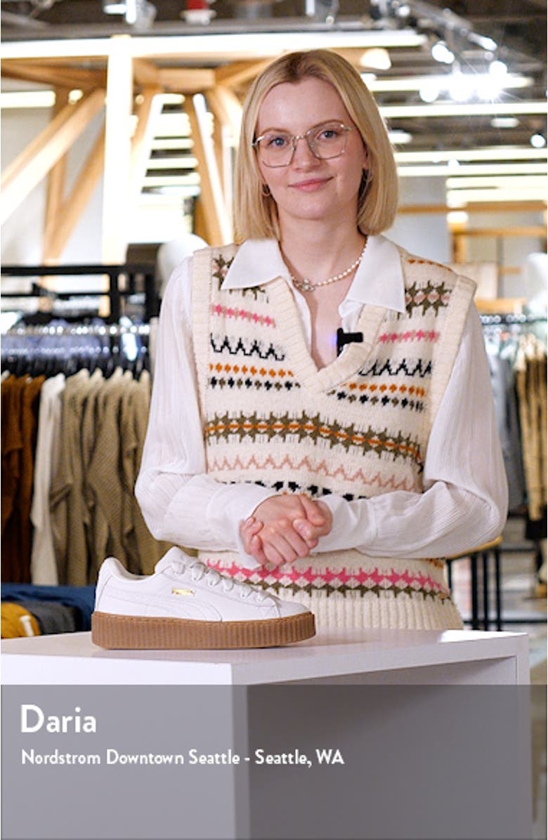 X FENTY Creeper Sneaker, sales video thumbnail