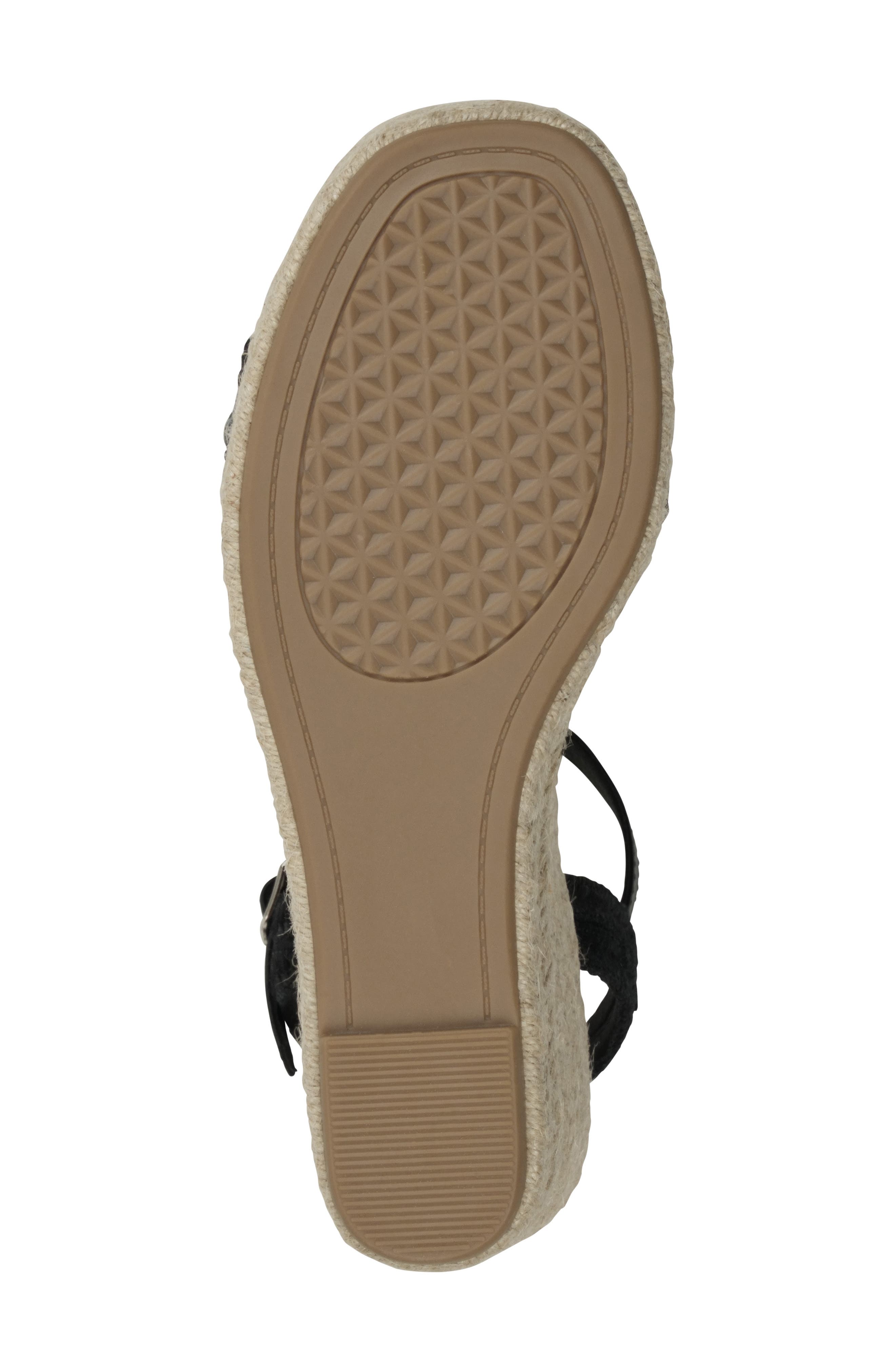 GOOD CHOICE NEW YORK Solene Espadrille Wedge Sandal, Alternate, color, Black