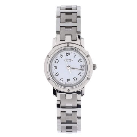 Clipper Quartz Watch Stainless Steel 24