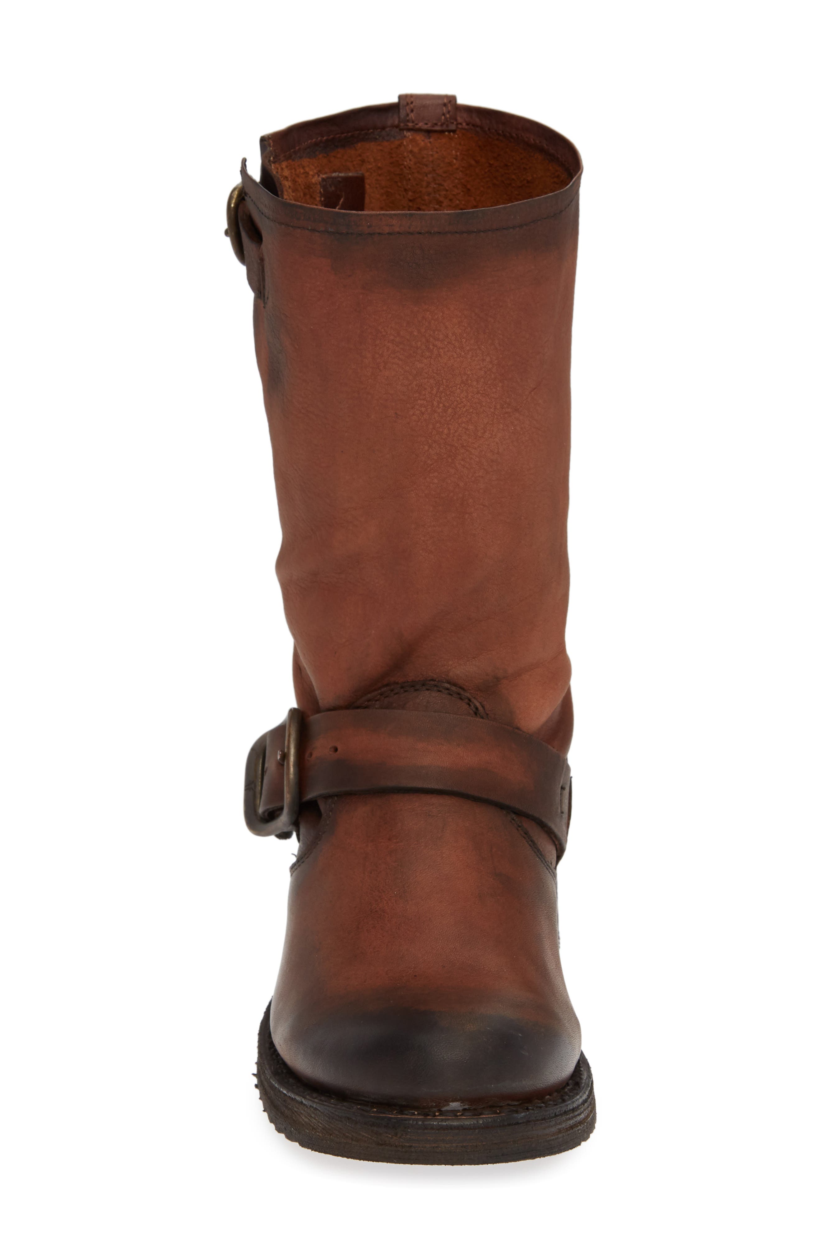 'Veronica' Short Boot, Alternate, color, REDWOOD