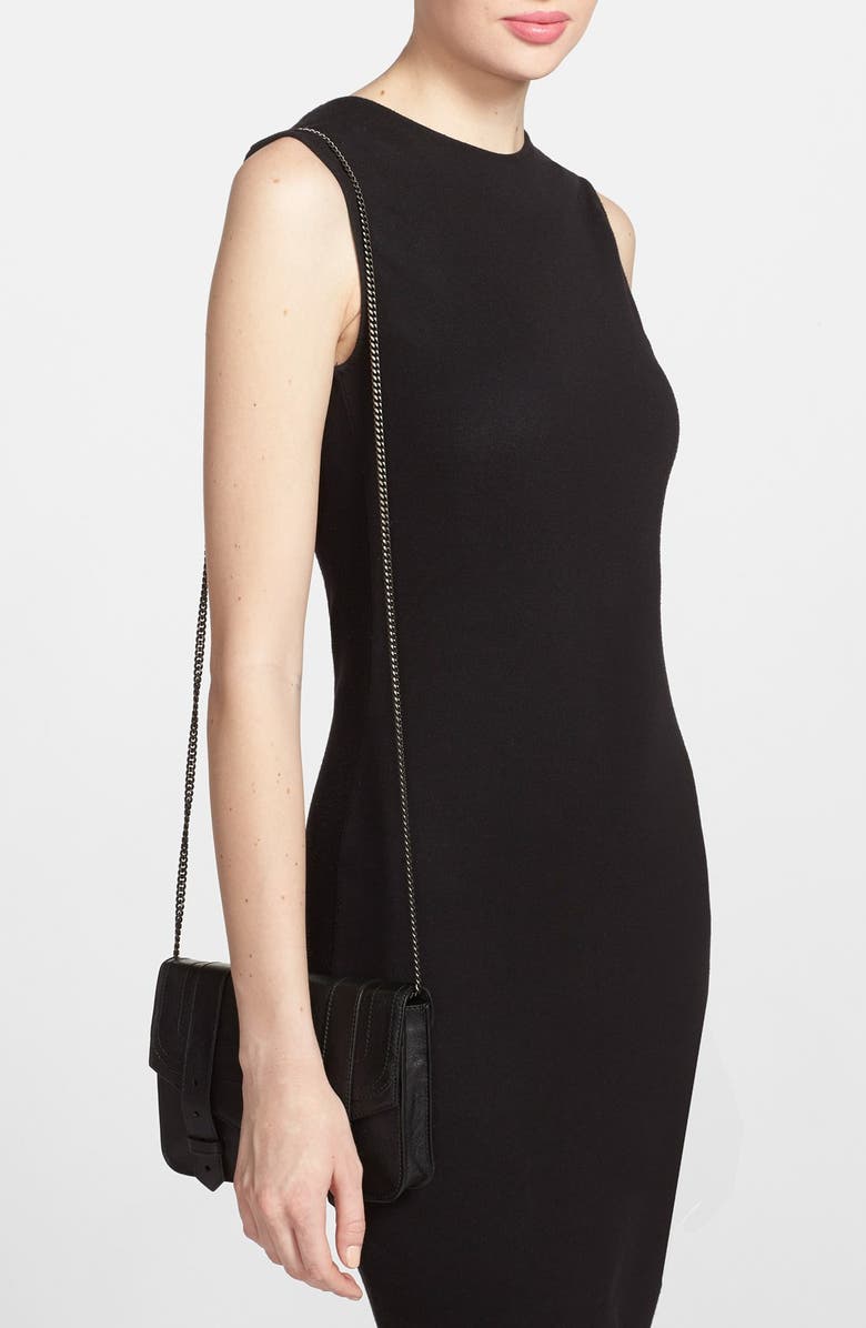 Proenza Schouler 'Large PS1' Leather Crossbody Wallet, Alternate, color,