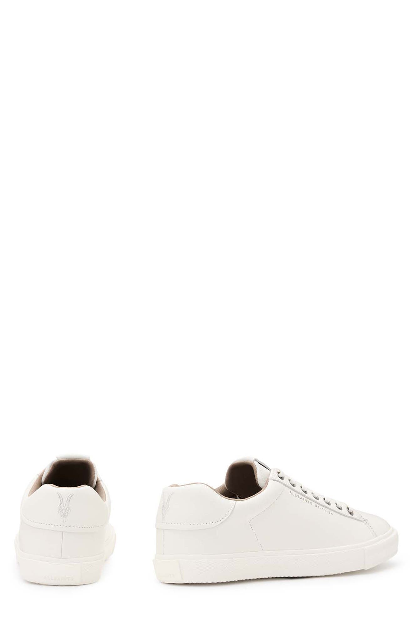 AllSaints Brody Low Top Sneaker, Alternate, color, White