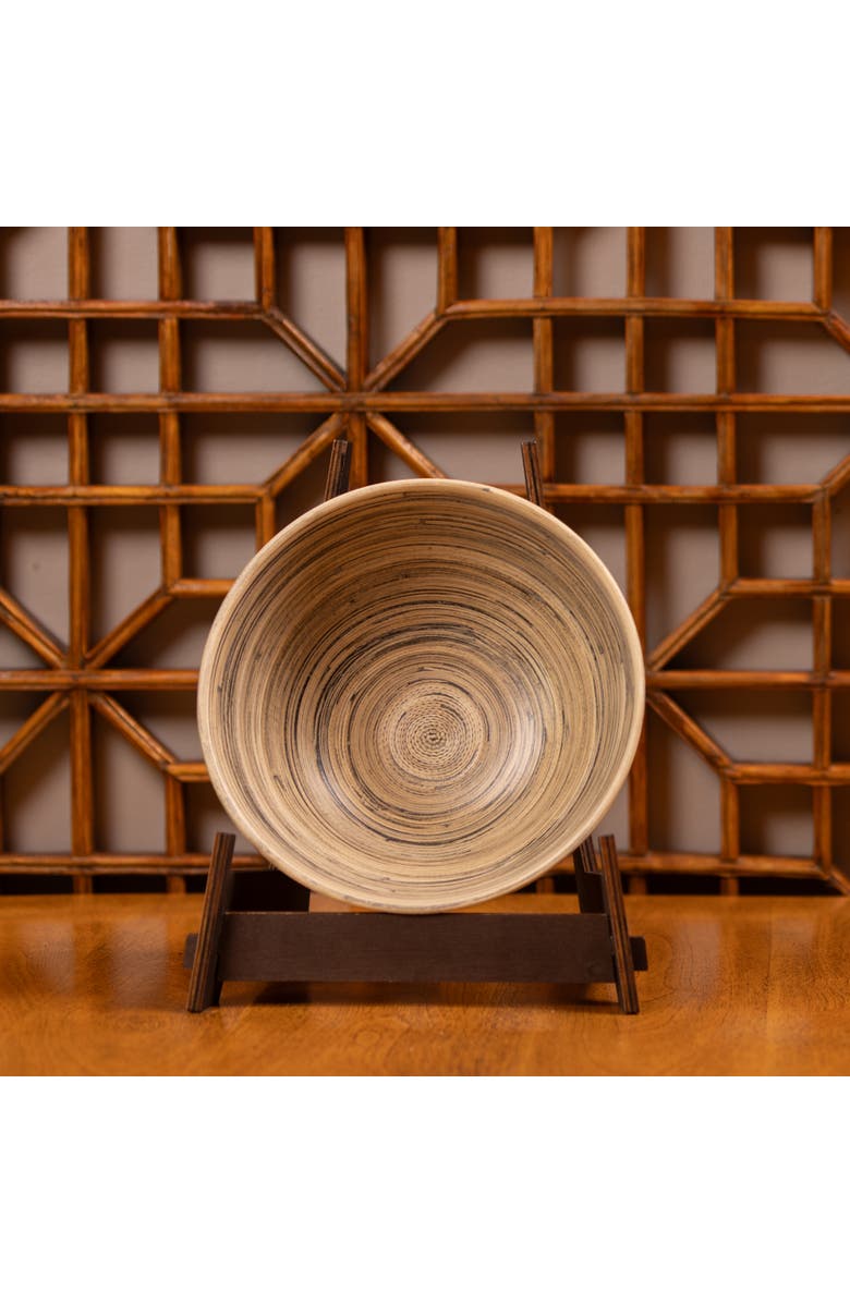 Lexa Salad Bowl Set, 8 Inch x 4, Alternate, color, Black