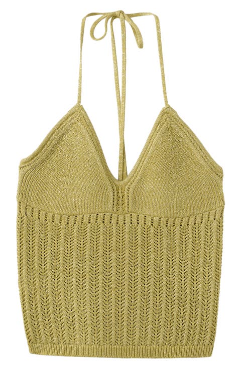 Halter Sweater Tank