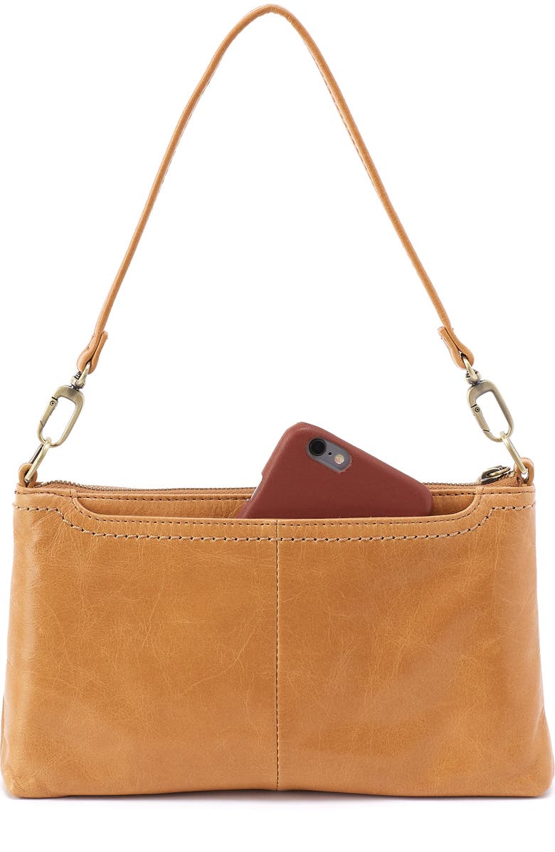 HOBO Darcy Convertible Leather Crossbody Bag, Alternate, color, Natural