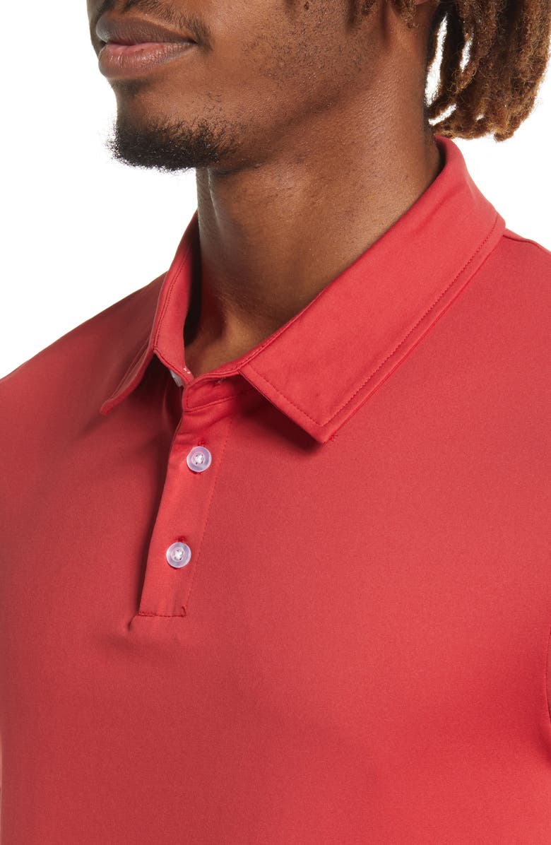 Barbell Apparel Havok Stretch Solid Polo, Alternate, color,