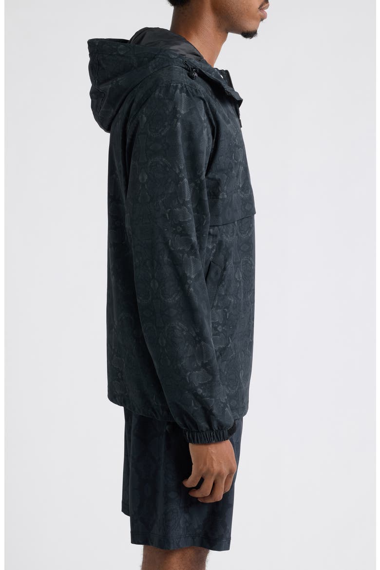 Ultra Snakeskin Half Zip Anorak, Alternate, color, SNAKESKIN
