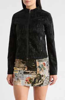 Desigual Faux Leather Biker Jacket