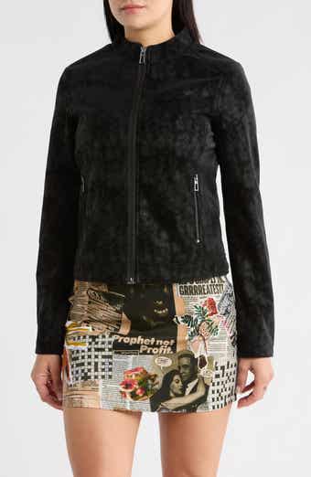 Desigual Faux Leather Biker Jacket