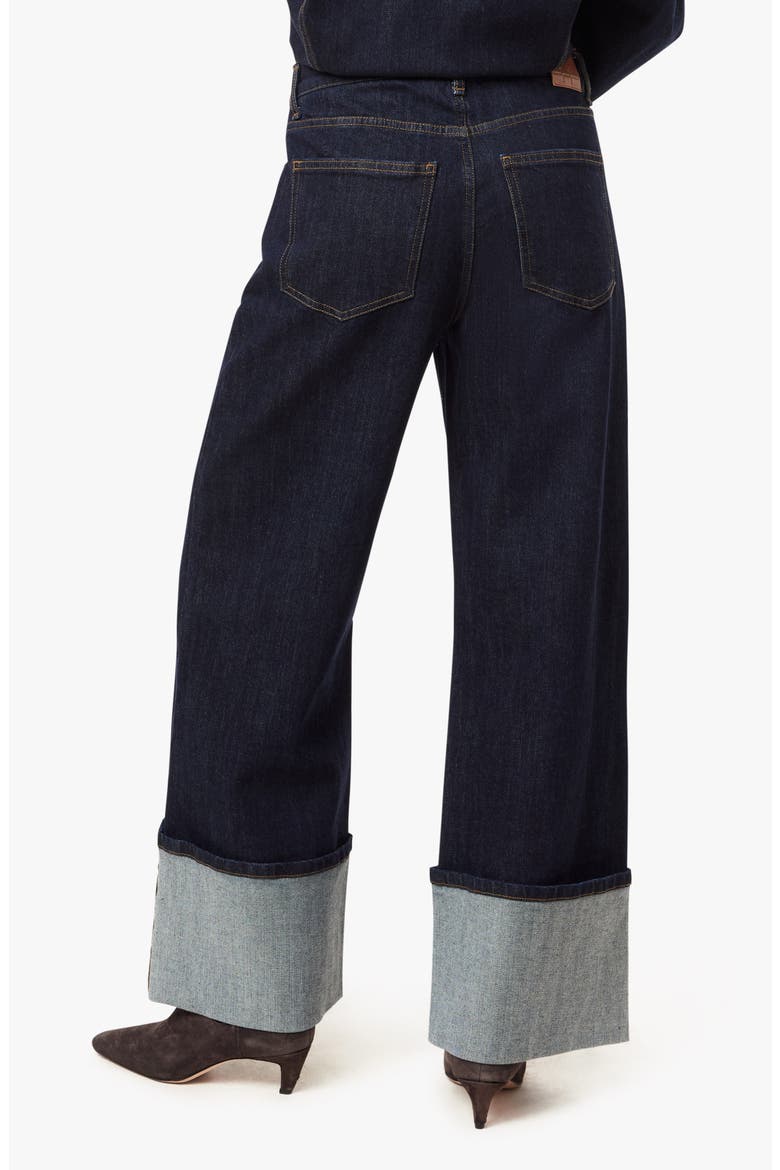 Camryn Cuffed Straight Leg Crop Jeans, Alternate, color, RINSE