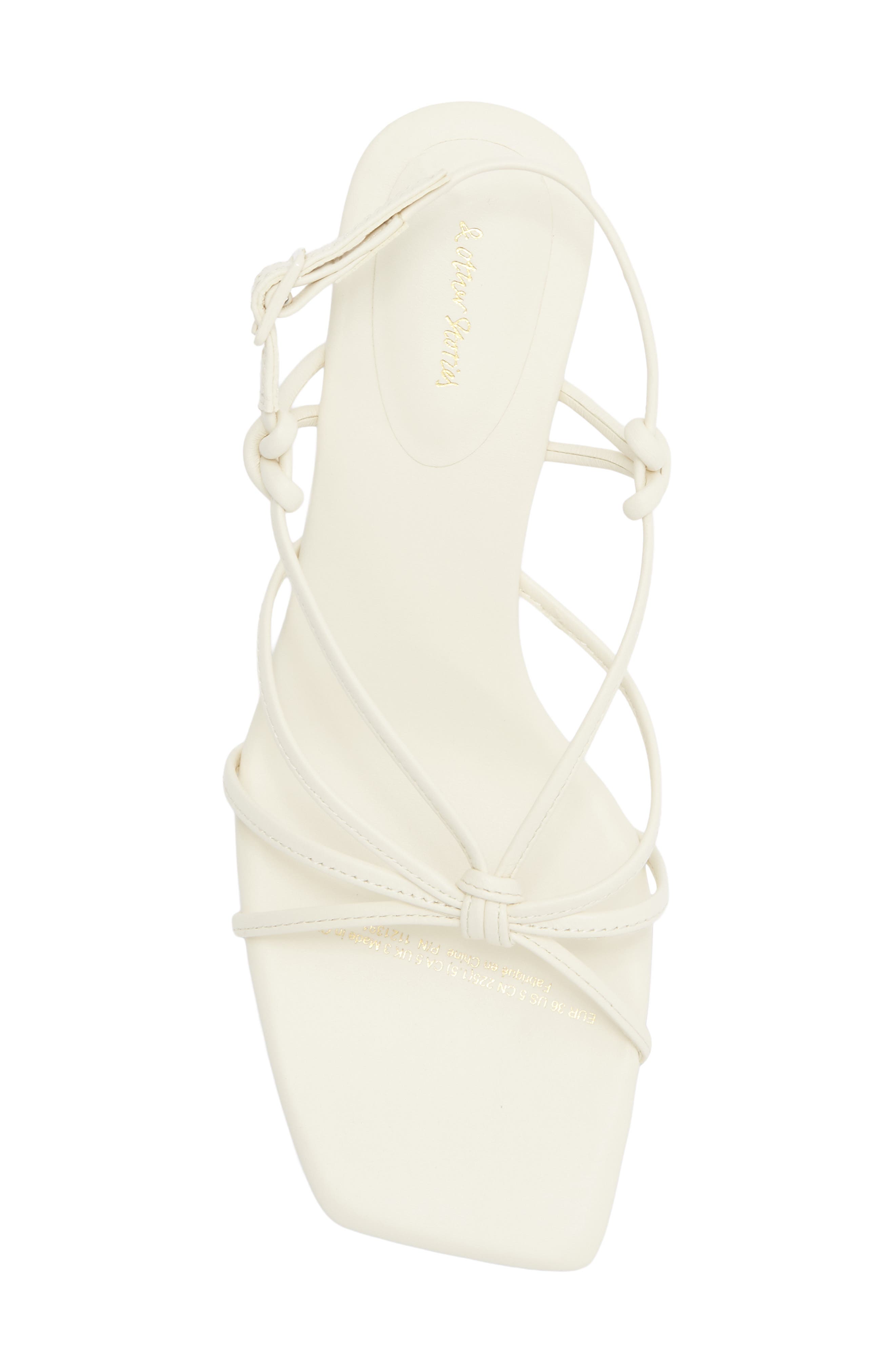 & Other Stories Selena Sandal, Alternate, color, White