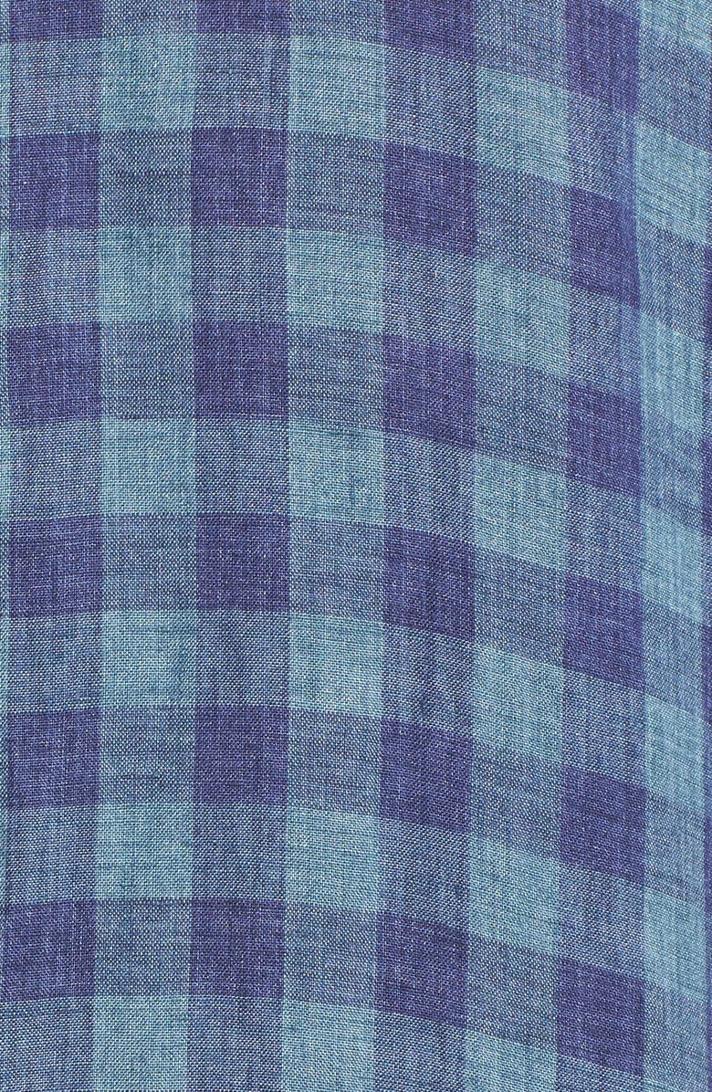 Billy Reid 'Donelson' Short Sleeve Check Sport Shirt, Alternate, color, 