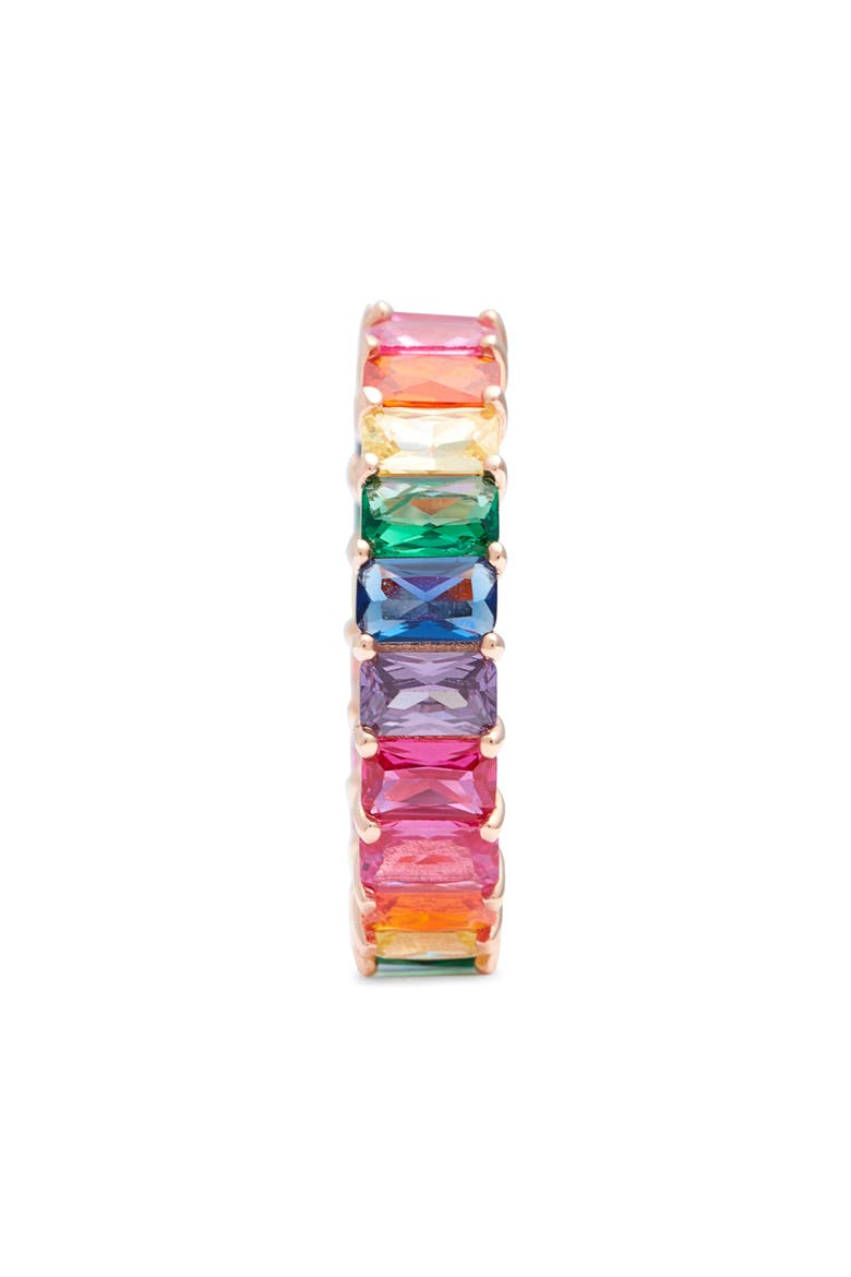 Adina’s Jewels Rainbow Crystal Ring, Alternate, color, MULTI-COLOR
