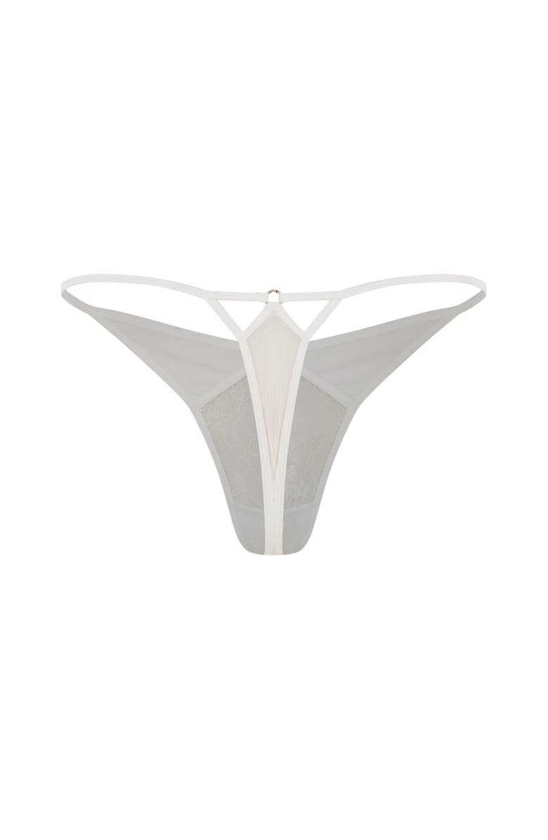 House Of Silk Ciara Thong, Alternate, color, White