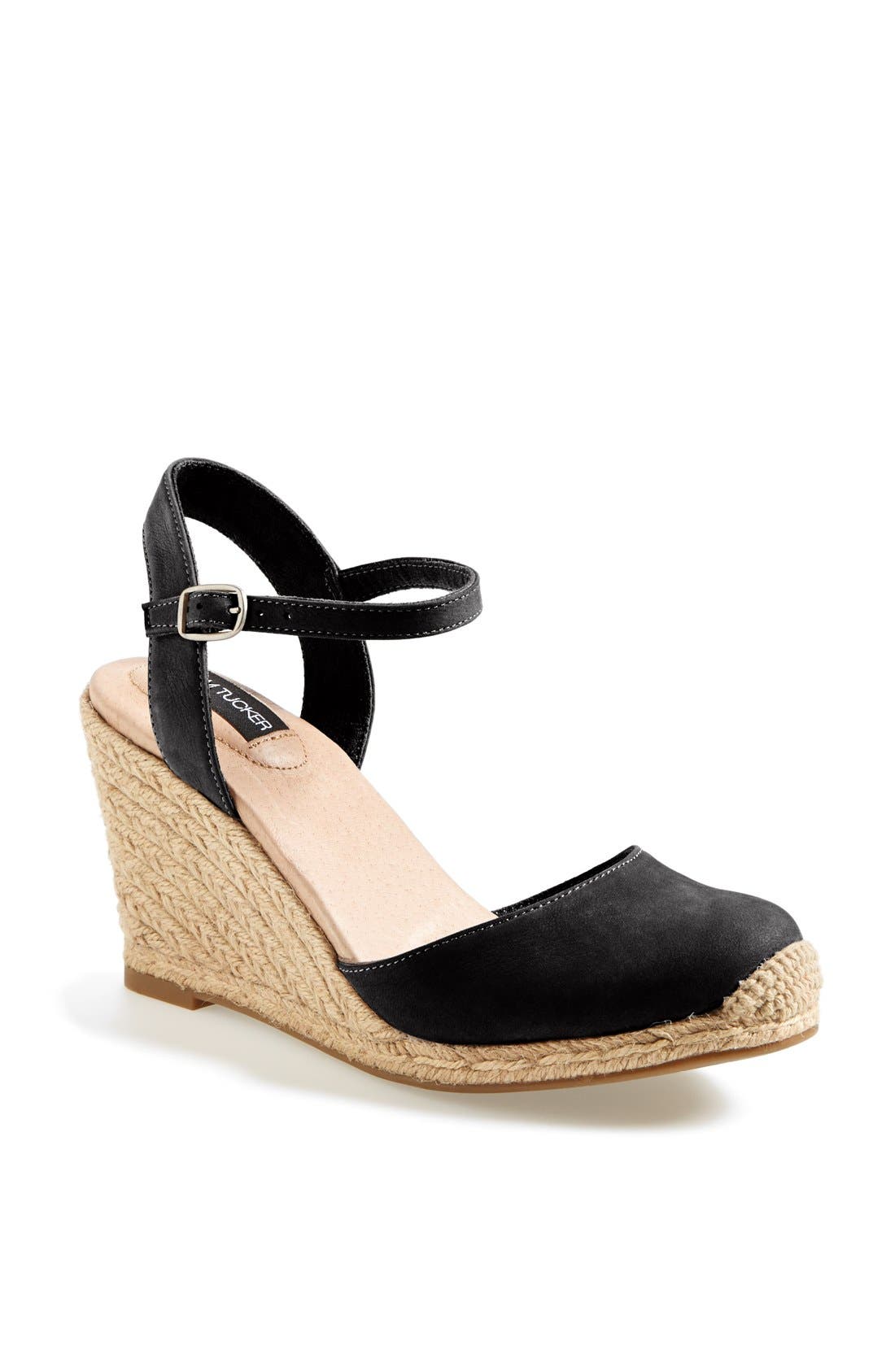 Adam Tucker by Me Too 'Bethany' Wedge Sandal, Main, color, 
