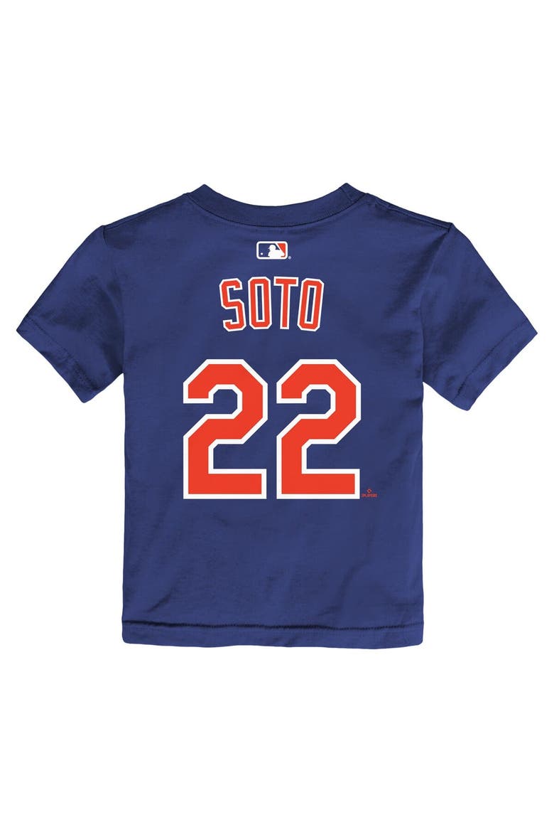 Toddler Juan Soto Royal New York Mets Name & Number T-Shirt, Alternate, color, Royal