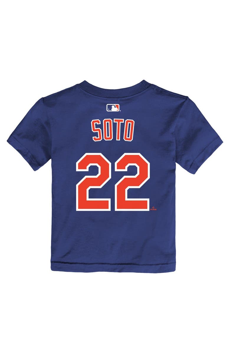 Nike Toddler Juan Soto Royal New York Mets Name & Number T-Shirt, Alternate, color, Royal