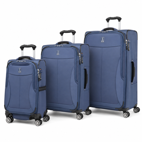 Walkabout 6 Softside Expandable 3 Piece (20"/25"/29") Spinner Luggage Set