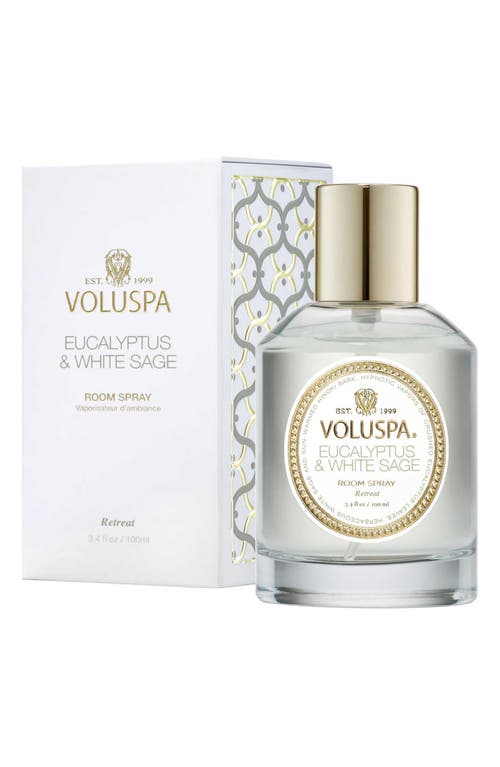 Voluspa Eucalyptus & White Sage Room Spray In Eucalyptus & White Sage
