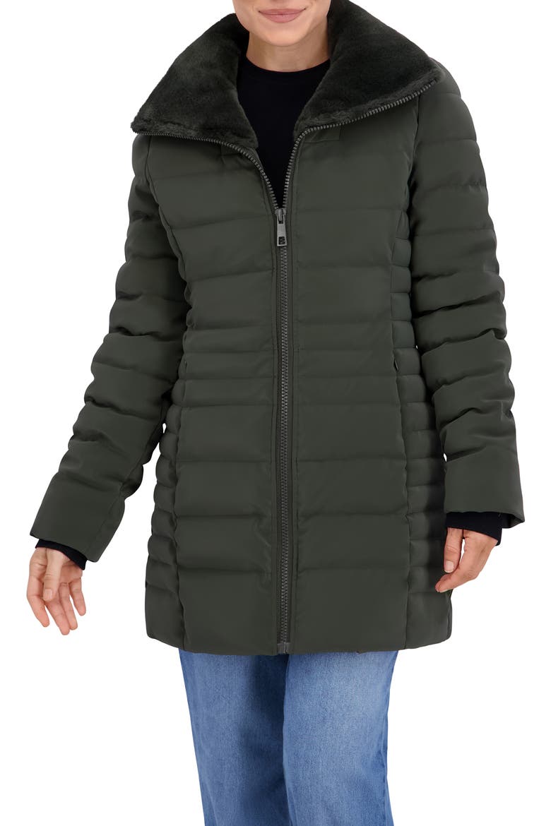 Carbon Stadium Puffer Jacket, Main, color, MILITARY