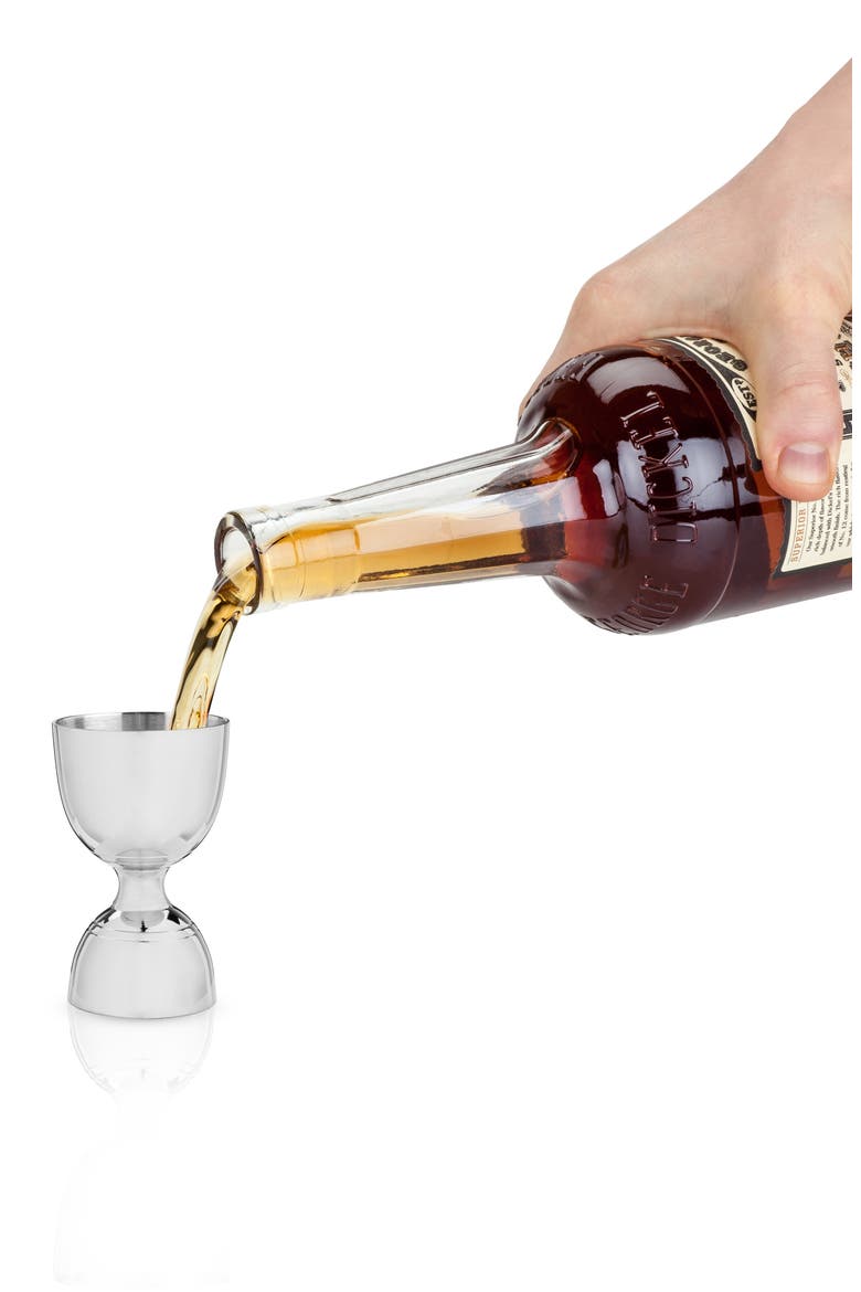 Canterbury Jigger, Alternate, color, STAINLESS STEEL