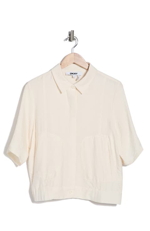 Short Sleeve Roll Tab Jacket