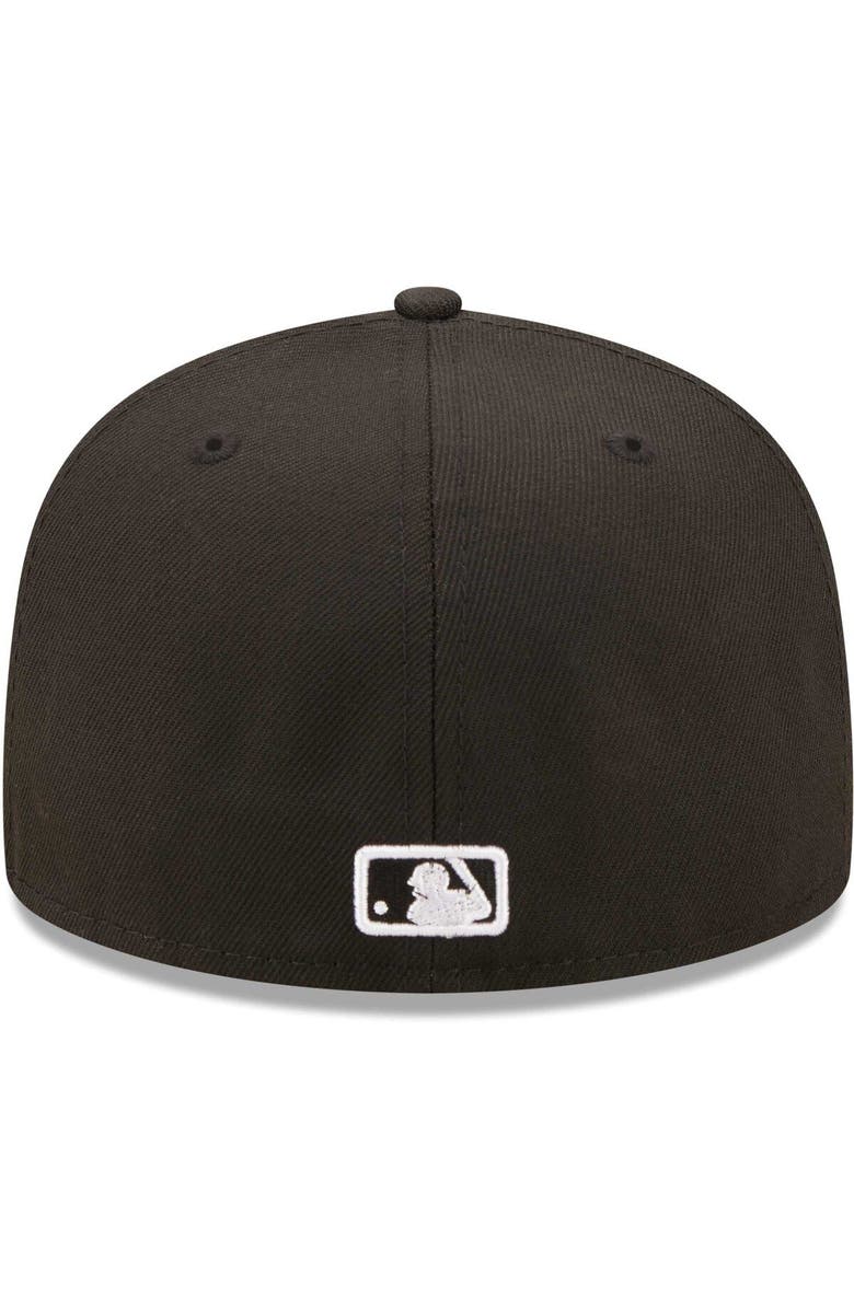 New Era Men's New Era New York Yankees Black on Black Dub 59FIFTY Fitted Hat, Alternate, color,