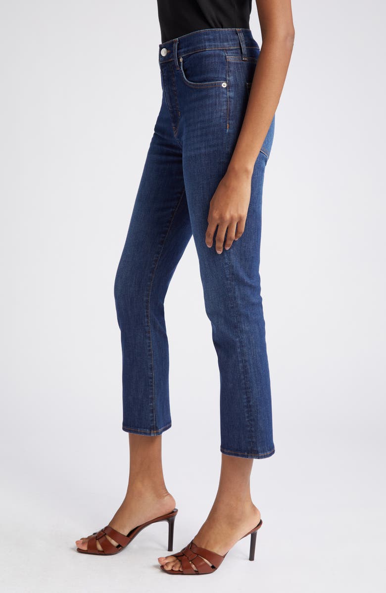 Veronica Beard Carly High Waist Kick Flare Jeans, Alternate, color, Bright Blue