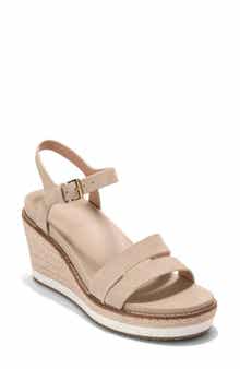 Cole Haan Ronnie Cloudfeel Espadrille Platform Wedge Sandal