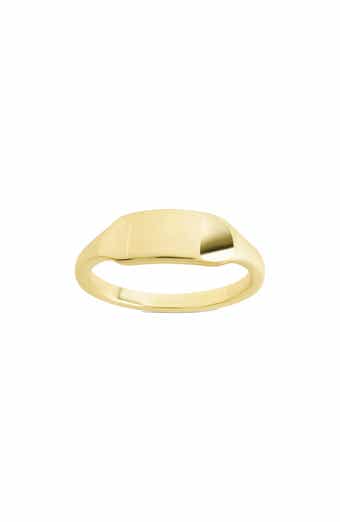 Sterling Forever Carol Polished ID Band Ring