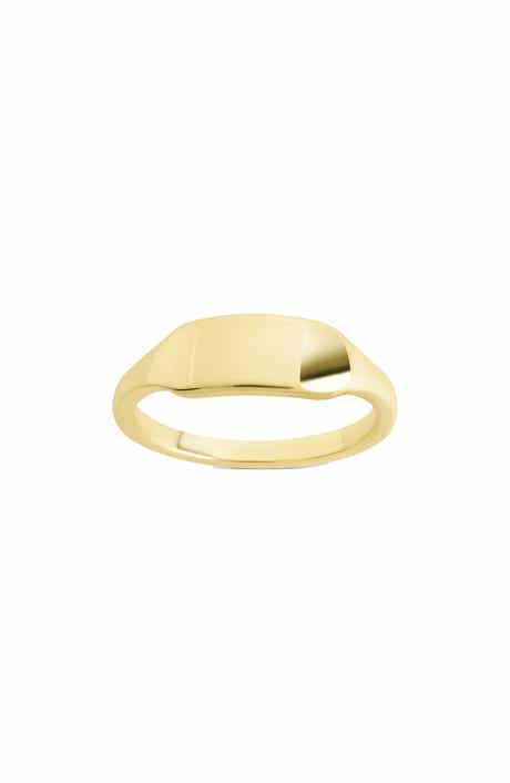 Sterling Forever Carol Polished ID Band Ring