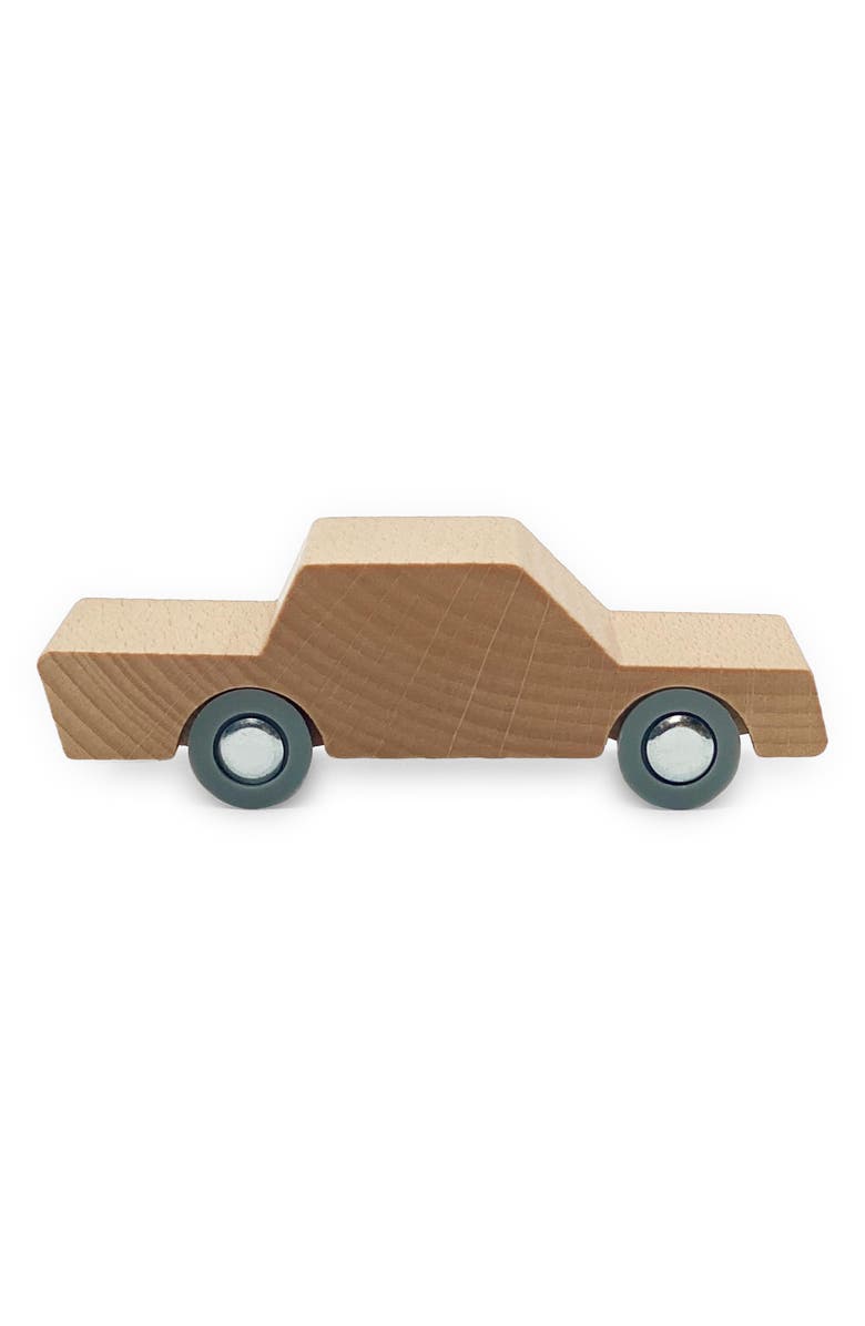 Waytoplay Kids' Back & Forth Set of 5 Wooden Toy Cars, Alternate, color, 
