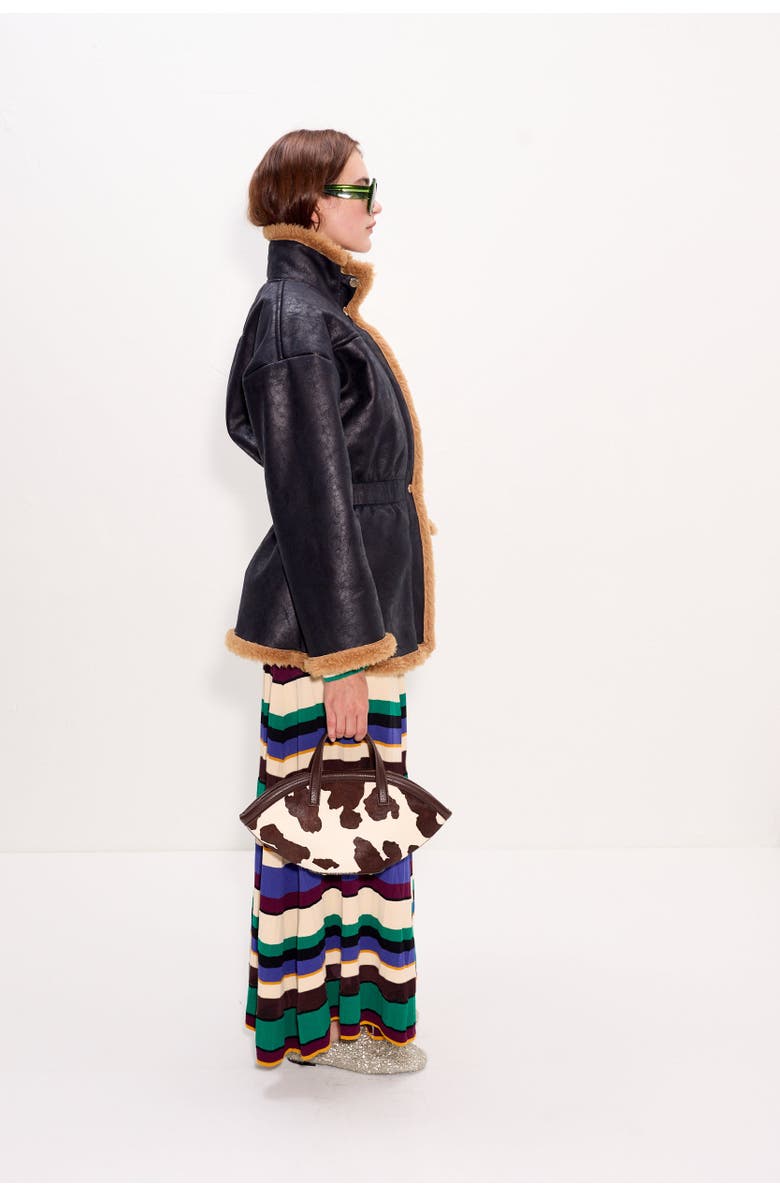 SIMONMILLER Yara Faux Shearling Jacket, Alternate, color,