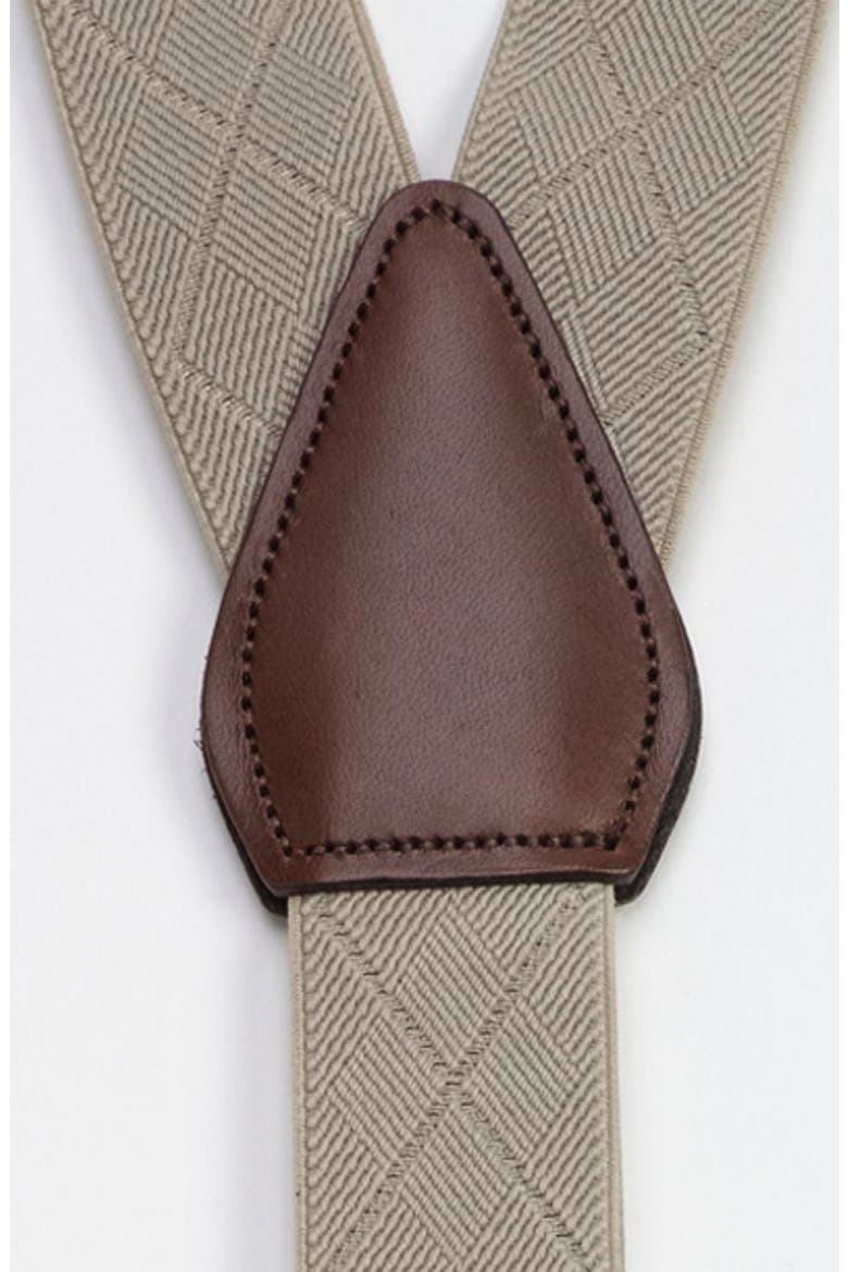 'Coleford' Stretch Suspenders, Alternate, color, KHAKI