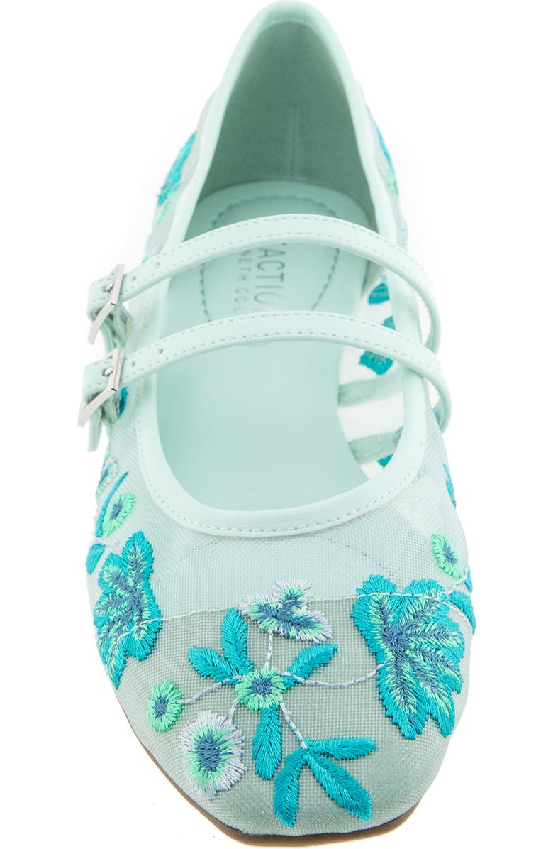 Reaction Kenneth Cole Malibu Nites Flat, Alternate, color, Seafoam Mesh