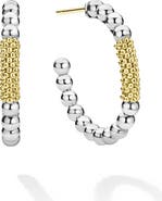 LAGOS Caviar Icon Hoop Earrings