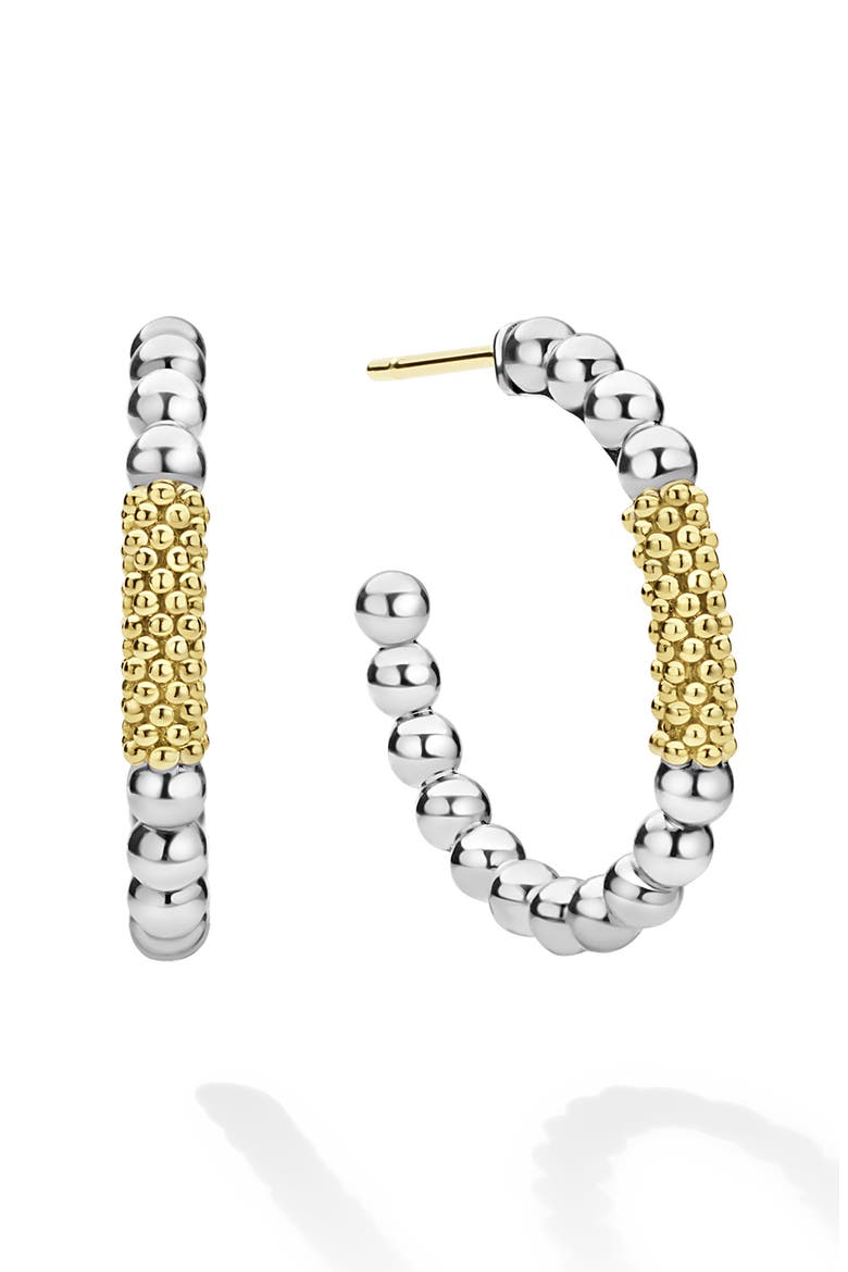 Caviar Icon Hoop Earrings video