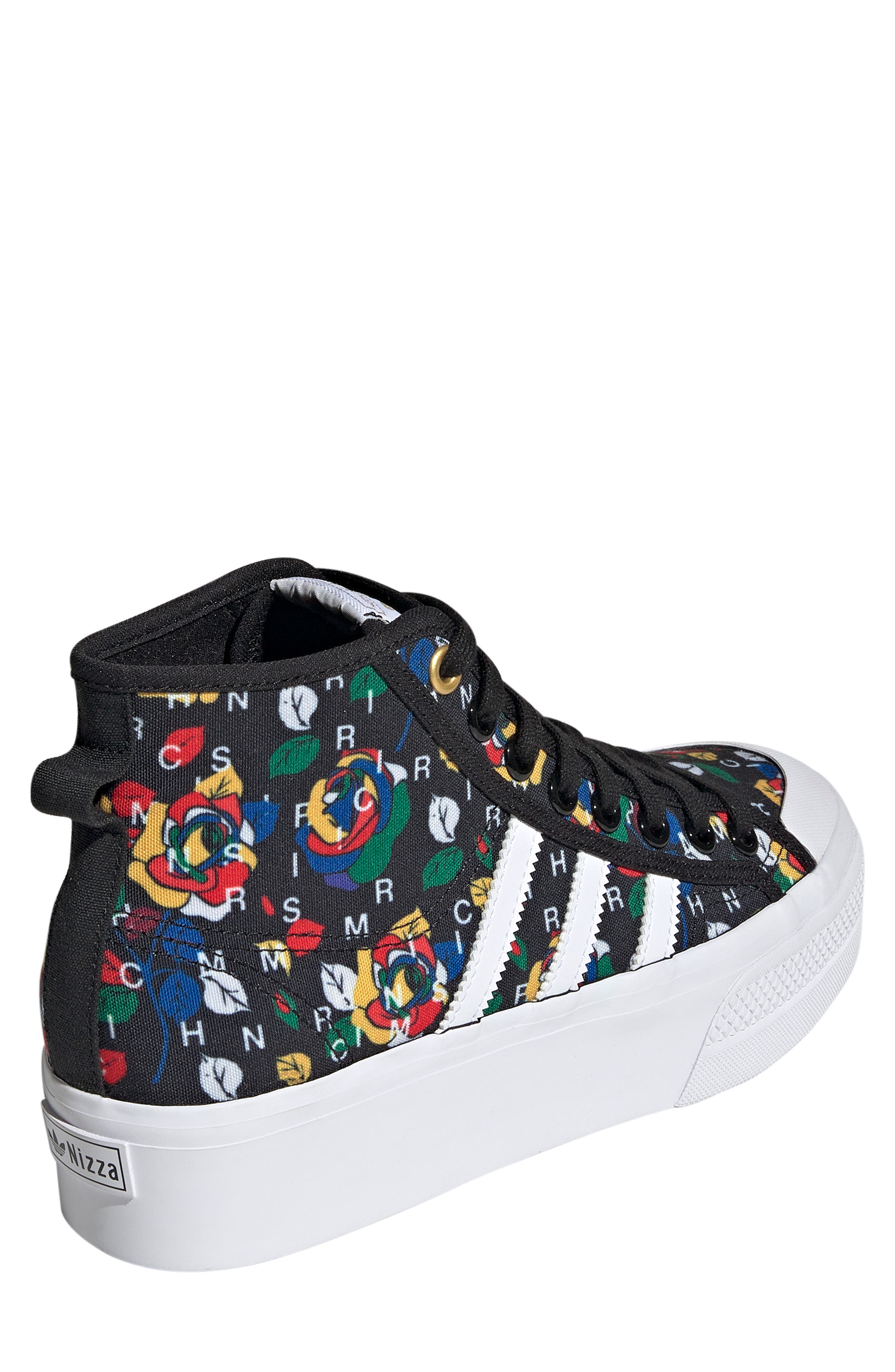 adidas Nizza Mid Platform High Top Sneaker, Alternate, color, 