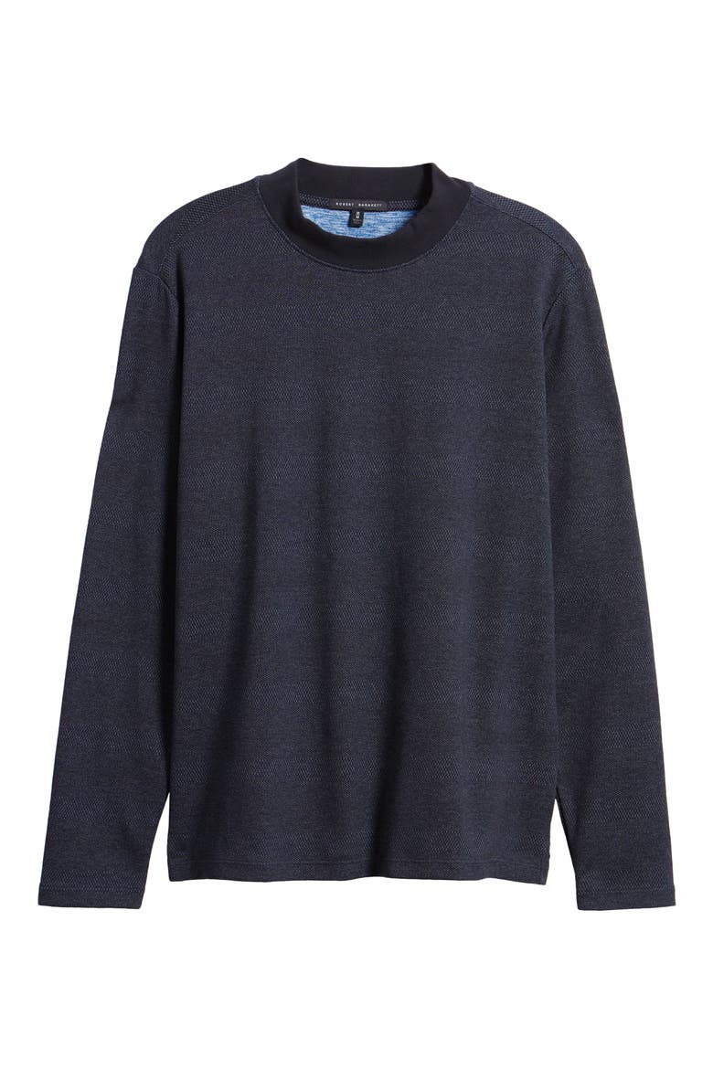 Walcove Stripe Crewneck Sweatshirt, Alternate, color, NAVY