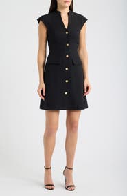 Vince Camuto Signature Stretch Crepe Dress
