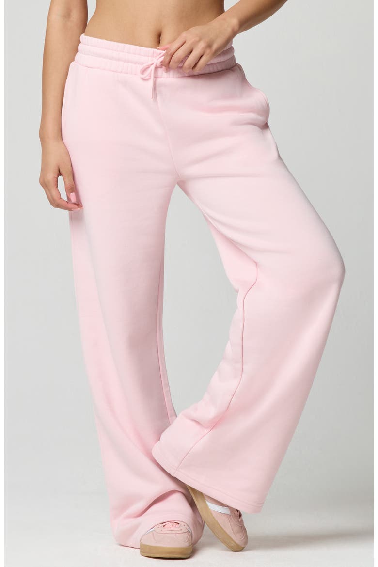 Cozy Crush Wide Leg Sweatpants, Alternate, color, BALLET SLIPPER