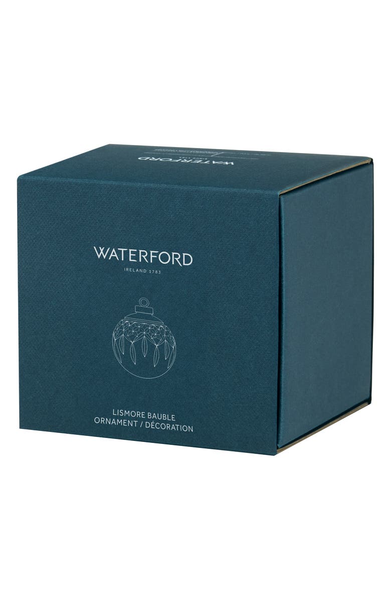 Waterford Lismore Bauble Crystal Ornament, Alternate, color,