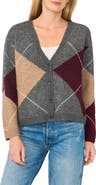 Halogen® Argyle Cardigan