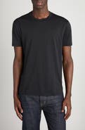TOM FORD Short Sleeve Lyocell & Cotton Crewneck T-Shirt